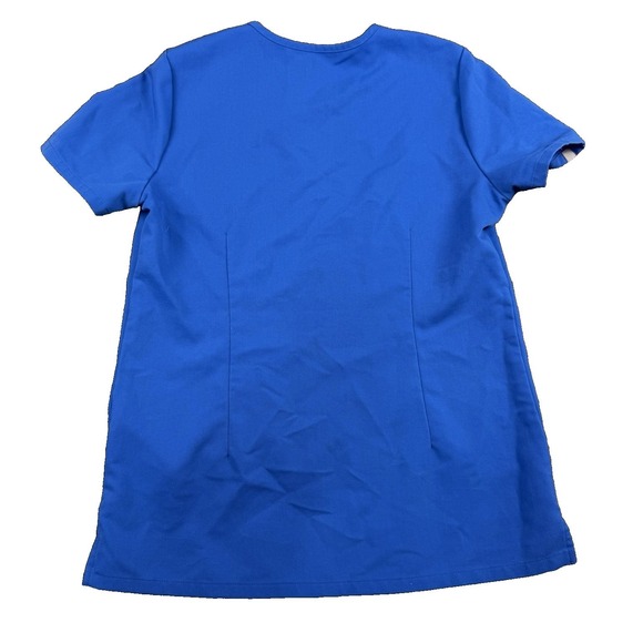Figs Catarina One Pocket Scrub Top Women's Size XS Blue Nurse Healthcare Tech - Picture 2 of 5
